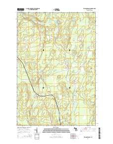 Triangle Ranch 2014 topographic map thumbnail