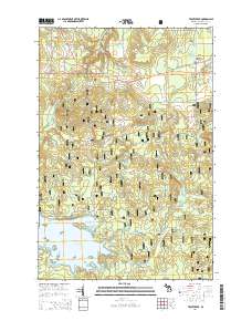 Trout Creek 2014 topographic map thumbnail