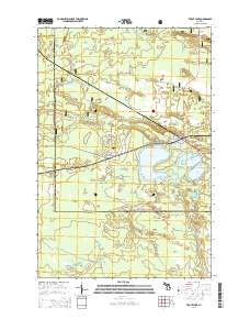 Trout Lake 2014 topographic map thumbnail