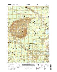 Udell 2014 topographic map thumbnail