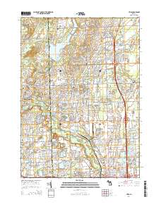 Utica 2014 topographic map thumbnail