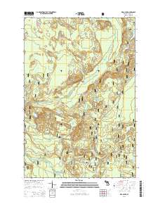 Waco Lake 2014 topographic map thumbnail