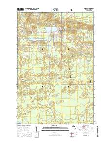 Wakefield 2014 topographic map thumbnail