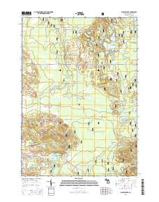 Walkup Lake 2014 topographic map thumbnail
