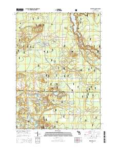 Wellston 2014 topographic map thumbnail