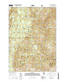 Whipple Lake 2014 topographic map thumbnail
