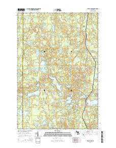 Witch Lake 2014 topographic map thumbnail