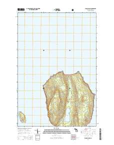 Wood Island 2014 topographic map thumbnail