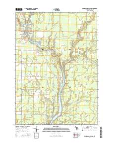 Wooden Shoe Village 2014 topographic map thumbnail