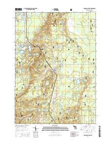Woodland Park 2014 topographic map thumbnail