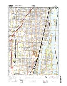 Wyandotte 2014 topographic map thumbnail