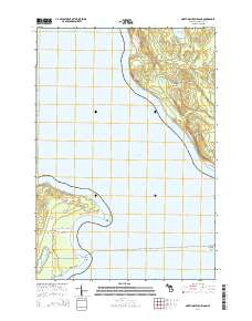 North Manitou Island 2014 topographic map thumbnail