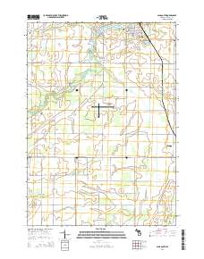 Alma South 2014 topographic map thumbnail