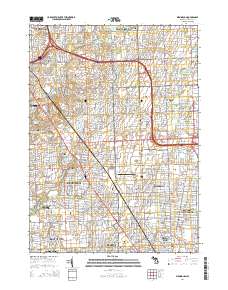 Birmingham 2014 topographic map thumbnail