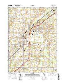 Charlotte 2014 topographic map thumbnail