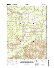 East Dayton 2014 topographic map thumbnail