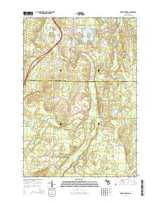 Green Timbers 2014 topographic map thumbnail