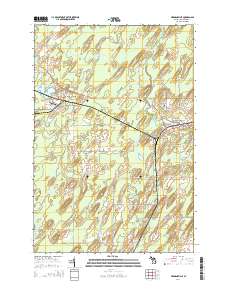 Hermansville 2014 topographic map thumbnail