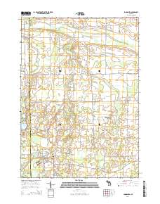 Laingsburg 2014 topographic map thumbnail