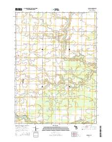 Leaton 2014 topographic map thumbnail
