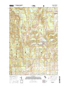 Lincoln 2014 topographic map thumbnail