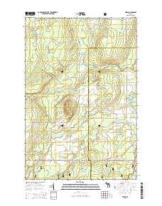 Pelkie 2014 topographic map thumbnail