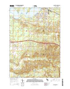 Saint Helen 2014 topographic map thumbnail