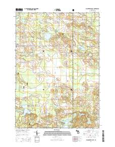 Walkerville East 2014 topographic map thumbnail