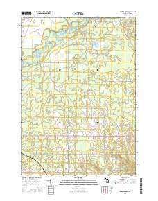 Prestle Creek 2014 topographic map thumbnail