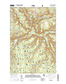 Rockland 2014 topographic map thumbnail