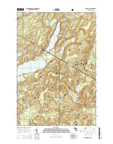 Smoky Lake 2014 topographic map thumbnail