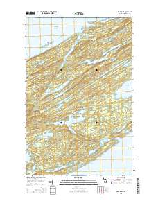 Lake Richie 2014 topographic map thumbnail