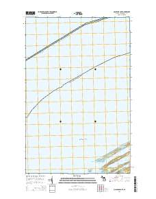 McCargoe Cove 2014 topographic map thumbnail