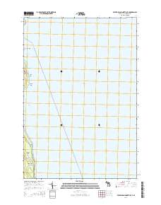 Beaver Island North OE E 2014 topographic map thumbnail
