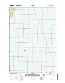 Beaver Island South OE E 2014 topographic map thumbnail