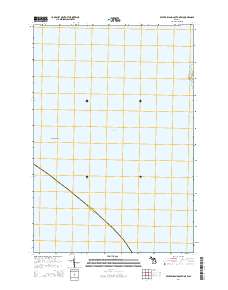 Beaver Island South OE W 2014 topographic map thumbnail