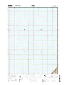 Bridgman OE W 2014 topographic map thumbnail