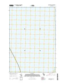 Charlevoix OE W 2014 topographic map thumbnail