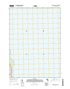 Harbor Beach OE E 2014 topographic map thumbnail