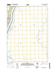 Marine City OE E 2014 topographic map thumbnail