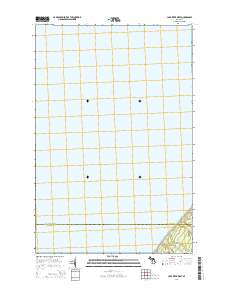 Carp River West 2014 topographic map thumbnail