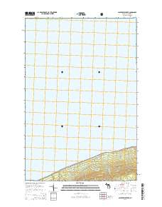 Nighthawk Creek 2014 topographic map thumbnail