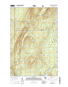 Underwood Hill 2014 topographic map thumbnail