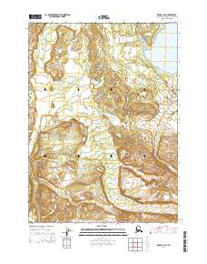 Kenai A-4 NE 2014 topographic map thumbnail