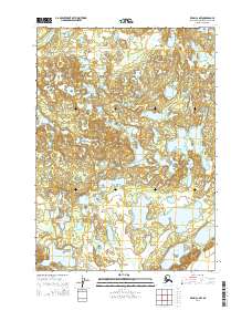 Kenai C-2 NW 2014 topographic map thumbnail
