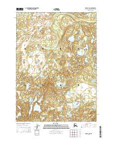 Kenai C-3 NE 2014 topographic map thumbnail