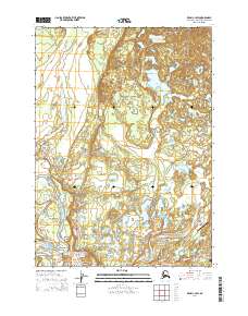 Kenai C-3 SW 2014 topographic map thumbnail