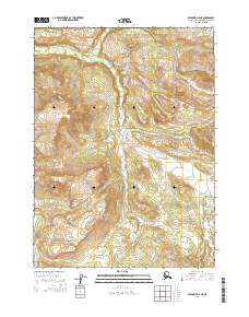 Seldovia D-4 NE 2014 topographic map thumbnail