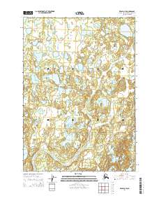 Kenai D-2 SW 2014 topographic map thumbnail