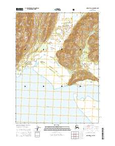 Cordova A-2 NE 2014 topographic map thumbnail